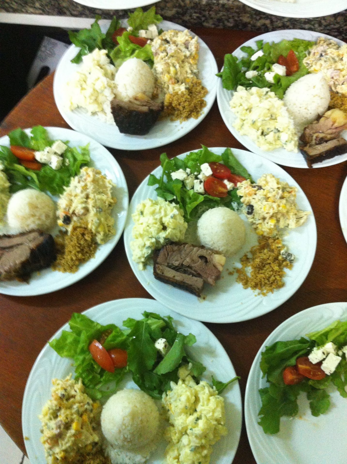 Empratado de Churrasco da Radmann Eventos